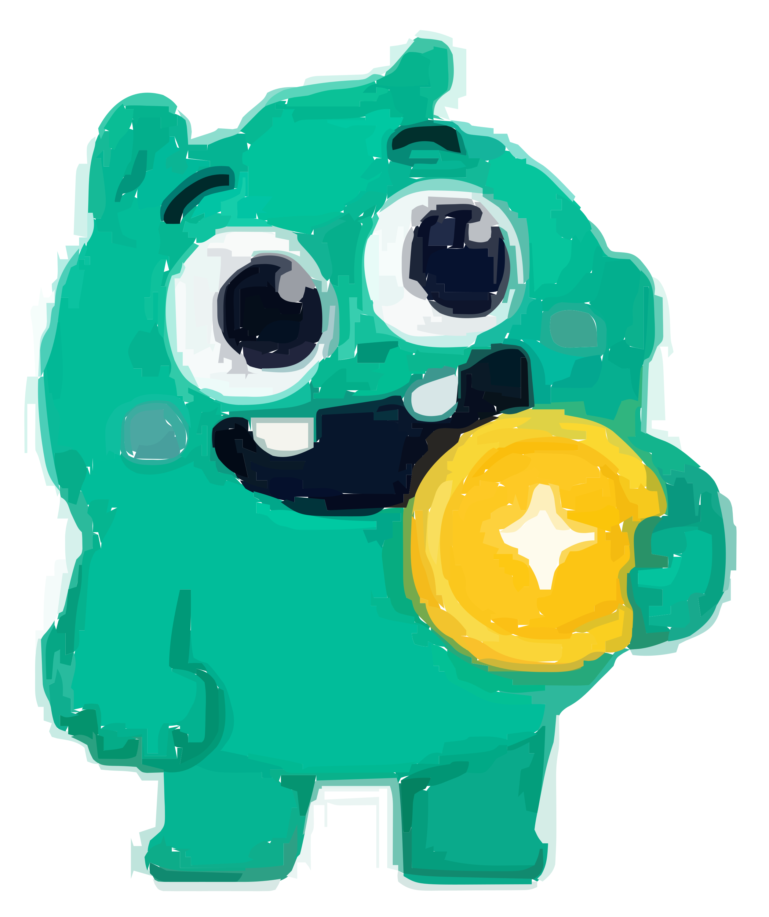 Perky celebrating a successful migration